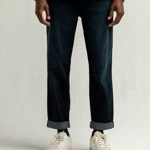 Tilly's RSQ Men's Dark Indigo Denim Beach Pant XL Drawstring Waist